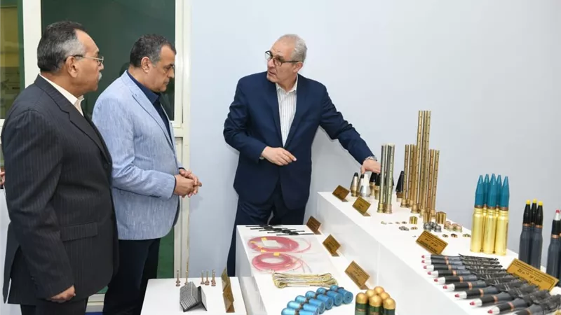 محمد صلاح: شركة أبو زعبل أكبر القلاع الصناعية العسكرية فى الشرق الأوسط وتلبى احتياجات القوات المسلحة