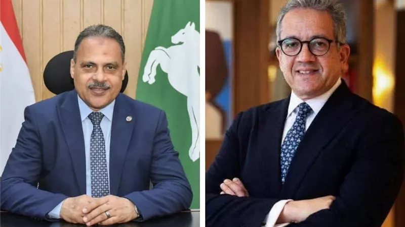 محافظ الشرقية يهنئ الدكتور خالد العناني برئاسة اليونسكو