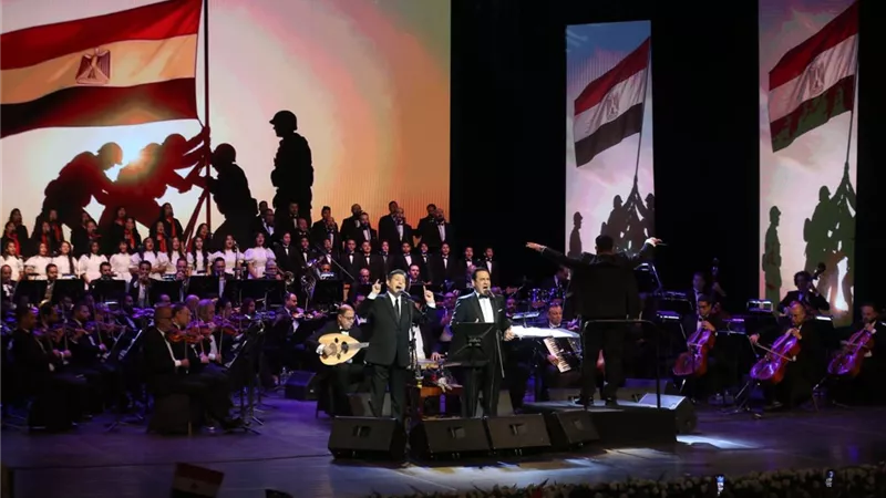 مشاهد من احتفال «الثقافة» بذكرى نصر أكتوبر في دار الأوبرا