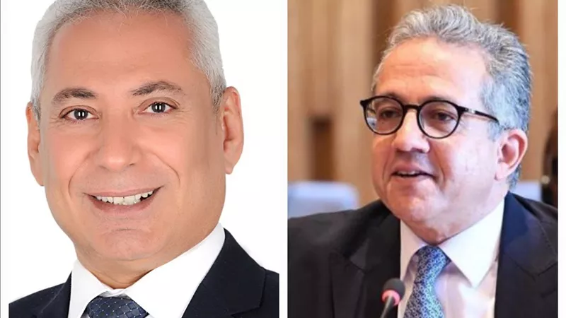 رئيس جامعة المنيا يُهنئ العناني بفوزه بمنصب المدير العام لمنظمة اليونسكو