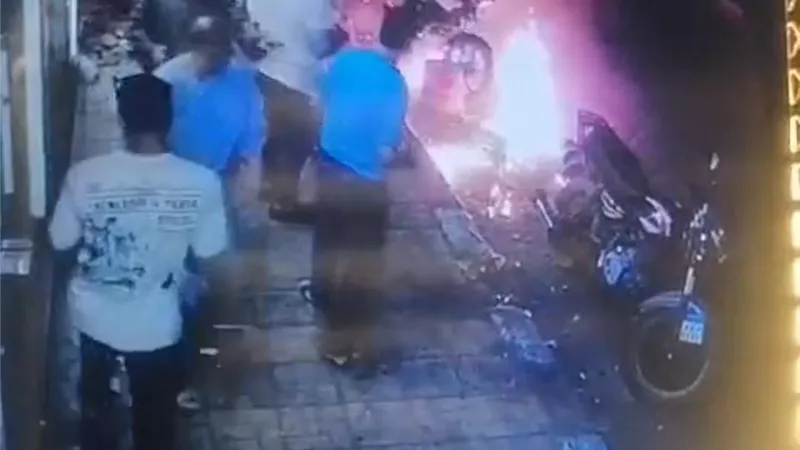 الأمن يفحص فيديو جديد لمحاولة إشعال النار بمحال تجارية في واقعة اللودر بقنا