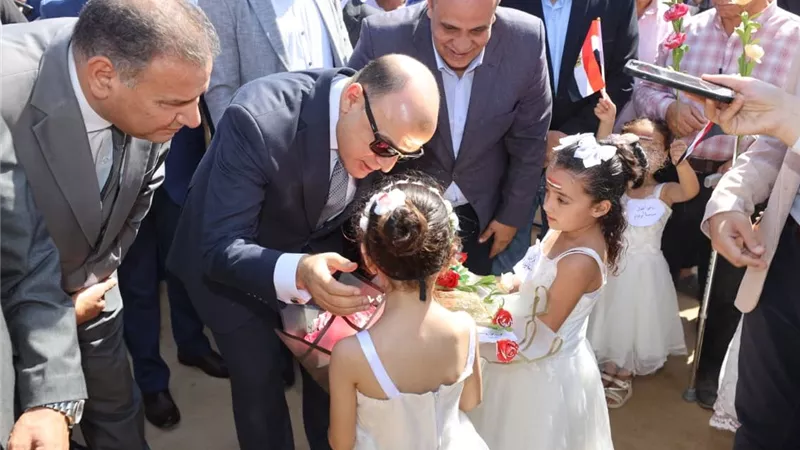 محافظ كفرالشيخ يفتتح مدرسة جديدة بسيدي سالم ويؤكد انتظام الدراسة