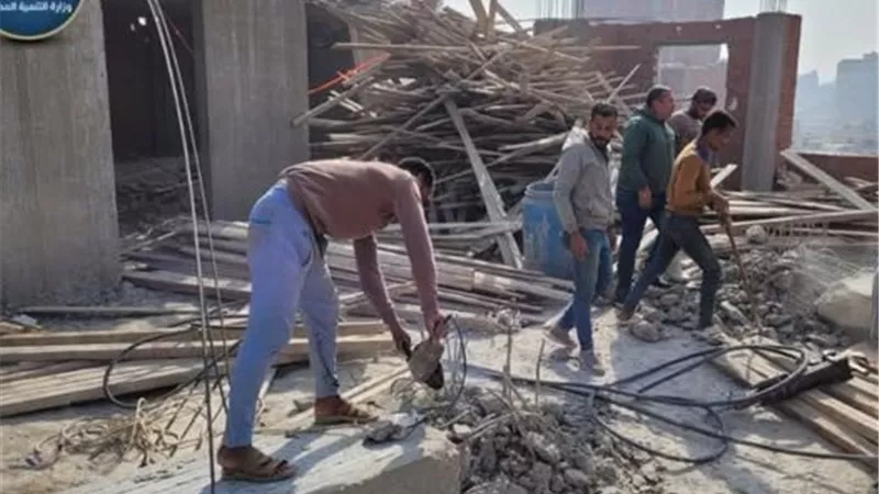 التنمية المحلية تننفذ حملة مفاجئة على شبين القناطر للتصدي للمخالفات
