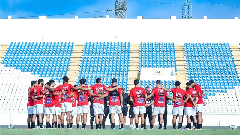 منتخب مصر يختتم تحضيراته لمواجهة جيبوتي