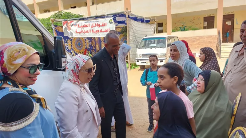 قافلة طبية مجانية بقرية السلام بالإسماعيلية تستقبل أكثر من 900 مواطن خلال يومين