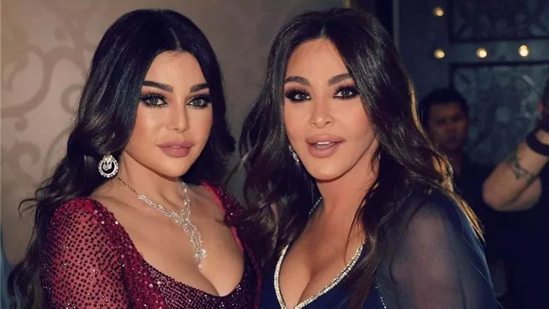إليسا تهنئ هيفاء وهبي بألبومها الجديد: «مليء بالحياة مثلك»