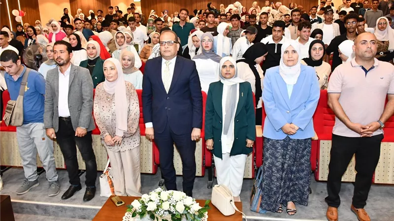 كلية التمريض بجامعة الإسماعيلية الأهلية تعقد اللقاء التعريفي الأول لطلابها الجدد 
