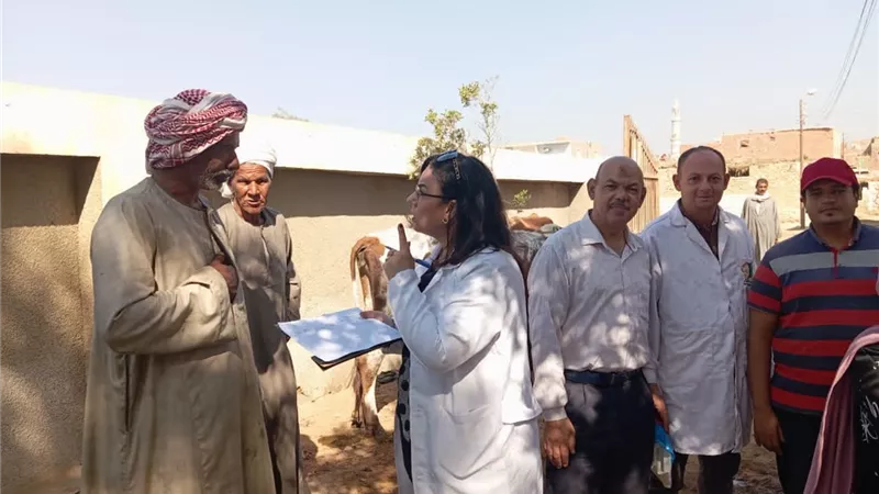 محافظ الفيوم يتابع جهود وأنشطة مديرية الطب البيطري خلال شهر سبتمبر الماضي‎