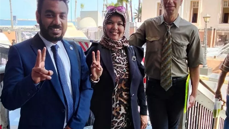 نيفين ياقوت تدخل «ماراثون البرلمان» عن حزب العدل في الإسكندرية