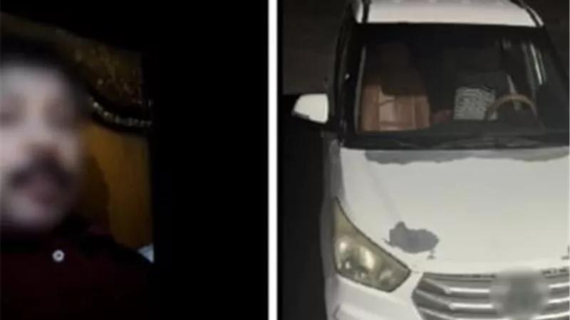 القبض على المتهم بواقعة فيديو الاصطدام بسيارة آخر في شرم الشيخ