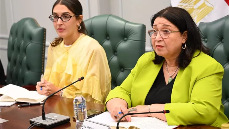 نائبة وزيرة التضامن تستعرض جهود الوزارة أمام وزير التنمية الدولية النرويجي