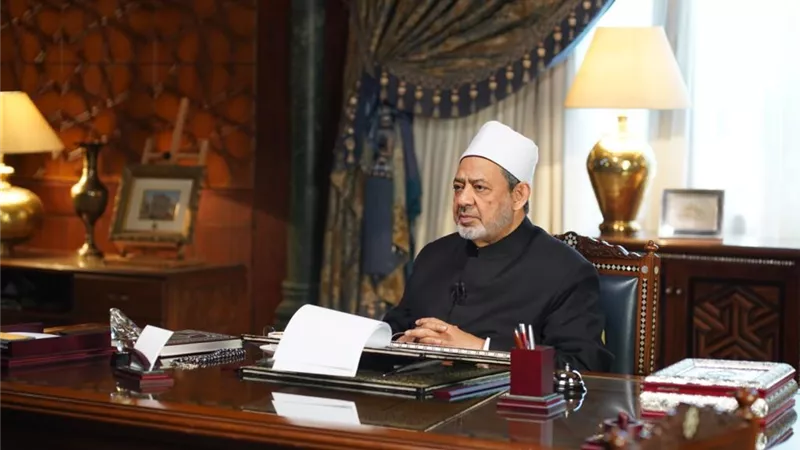 شيخ الأزهر: أحمد الله على جهود وقف إطلاق النار في غزة ونثمن جميع الجهود