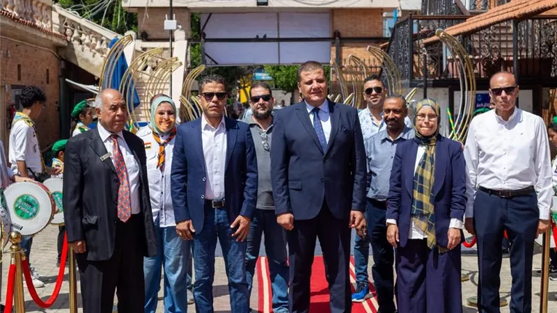 700 كشاف وقائد يشاركون في المهرجان الكشفي البحري الأول بالإسكندرية