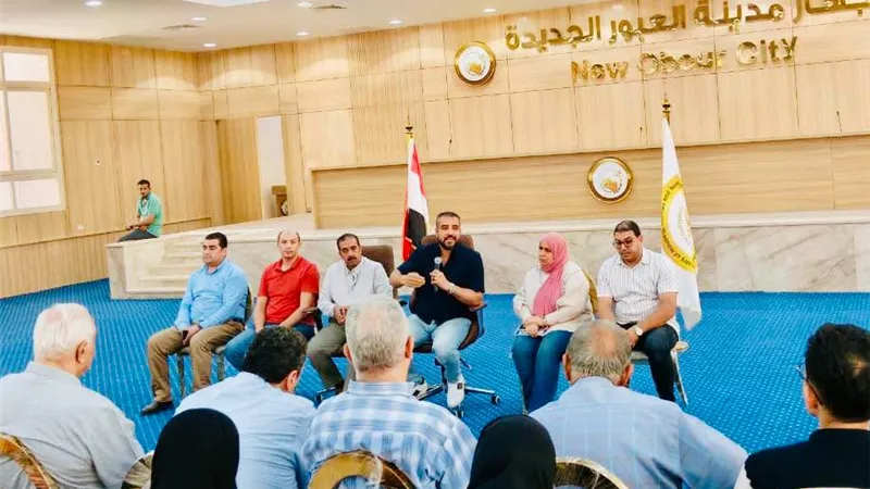رئيس جهاز العبور الجديدة يطمئن ملاك 