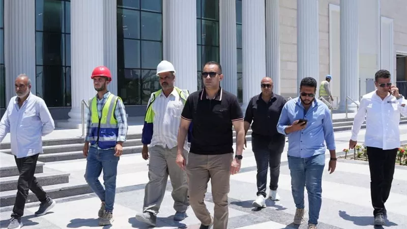  رئيس جهاز مدينة العلمين الجديدة.. يتفقد جاهزية مركز المؤتمرات والمعارض 