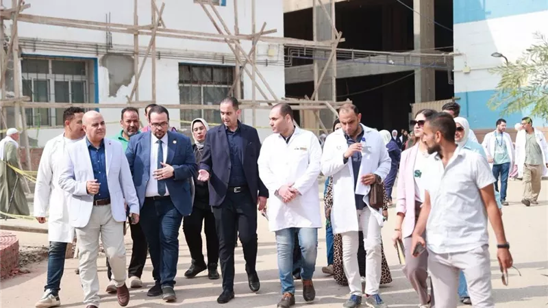نائب وزير الصحة يتفقد عددا من المنشآت الطبية بالشرقية |صور