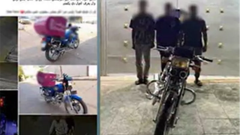 القبض علي 3 أشخاص لسرقة دراجه نارية حال توقفها بالقليوبية.. تفاصيل