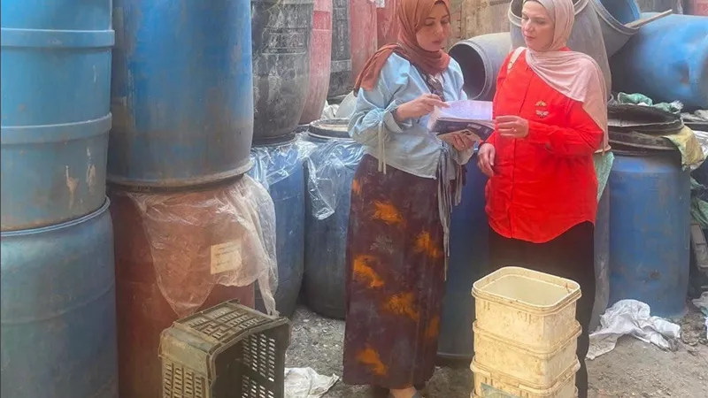 تموين الدقهلية يضبط 7 أطنان مخللات و675 كجم أسماك فاسدة