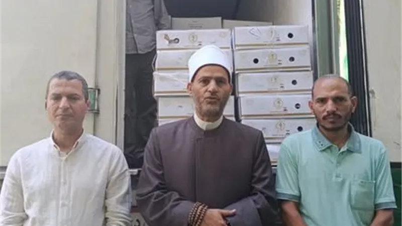 الأوقاف توزع 13 طنًا من لحوم الأضاحي على الأسر الأولى بالرعاية 