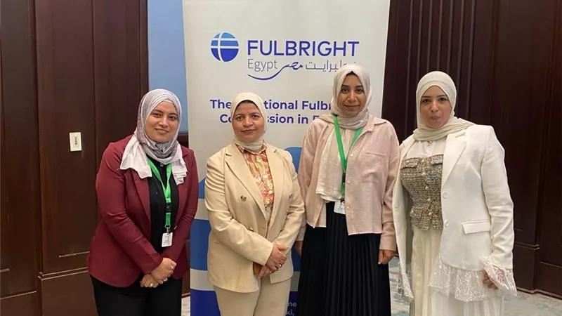 وفد بجامعة دمنهور يشارك في مؤتمر تدريس اللغة الإنجليزية بهيئة فولبرايت مصر