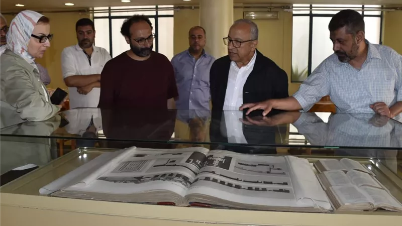 جولة تفقدية لرئيس قطاع الفنون التشكيلية لمتابعة تطوير متاحف الإسكندرية
