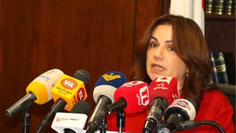 وزيرة الشؤون اللبنانية: عودة 400 ألف نازح إلى مناطقهم وتراجع كبير بالأعداد