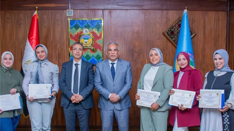 12 باحثًا يحصدون جوائز أفضل رسائل الماجستير والدكتوراه بجامعة طنطا