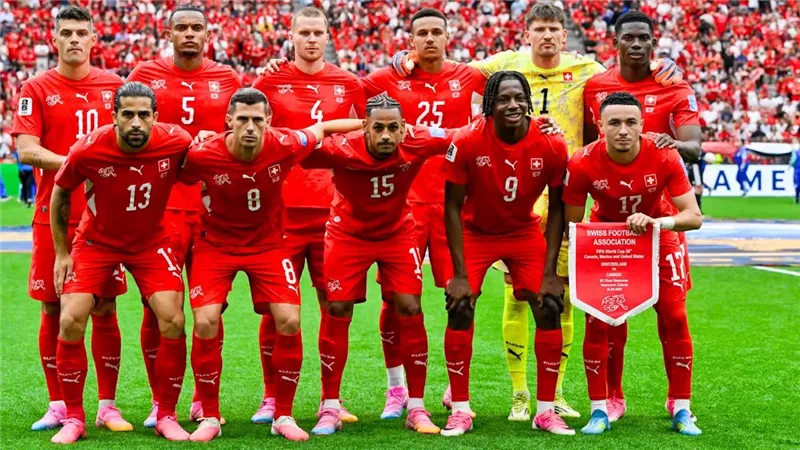تشكيل سويسرا أمام كولومبيا في دور الـ16 بكأس العالم