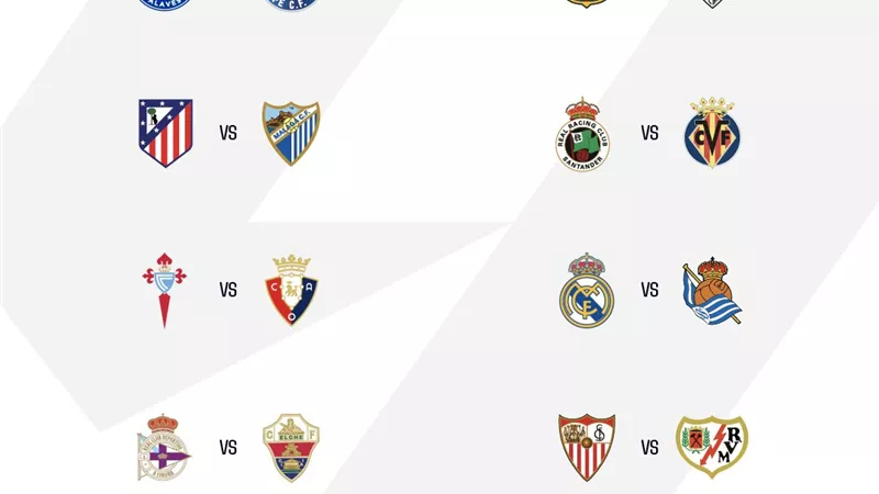 منافس برشلونة وريال مدريد..مواجهات الجولة الأولى للدوري الإسباني 2026/2027
