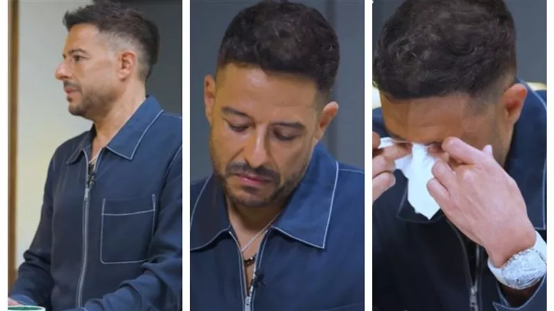 محمد حماقي ينهار باكيًا ويكشف سرًا لأول مرة عن والده الراحل