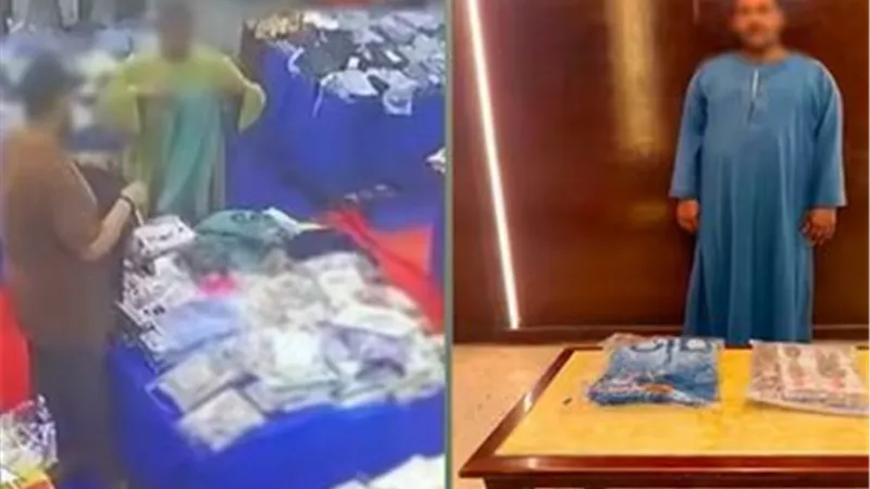 القبض علي أحد الأشخاص لقيامه بسرقة المحال التجارية بسوهاج