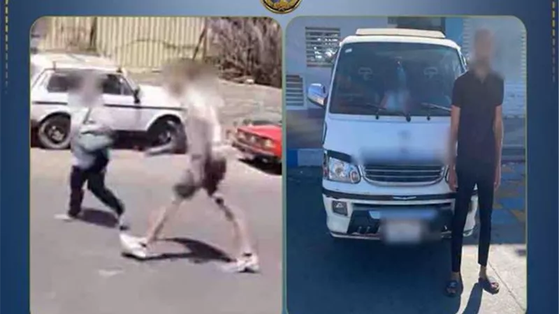 بسبب صوت الأغاني.. القبض على سائق لاعتداءه على سيدة داخل ميكروباص