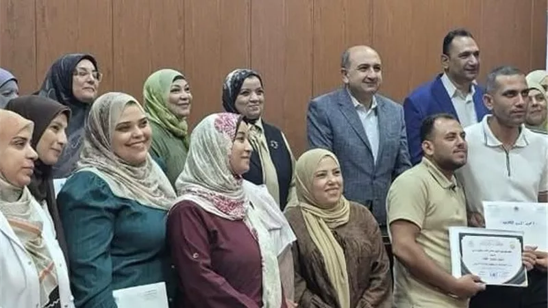  طب أسنان المنصورة تكرم هيئة التمريض لجهودهم في دعم المنظومة الصحية