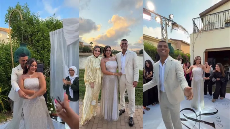 أحمد ماجد يحتفل بزفافه بحضور الأهل والأصدقاء