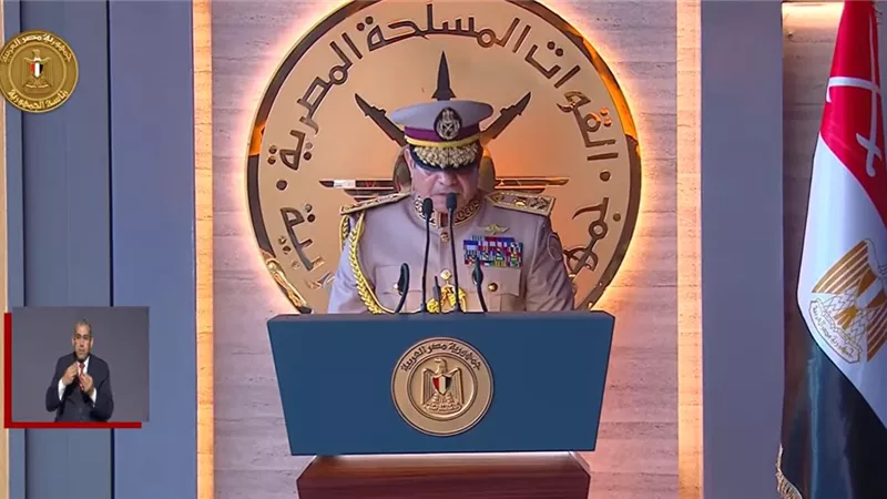الرئيس السيسي: حدود مصر خط أحمر وإرادة الشعب درع الحماية