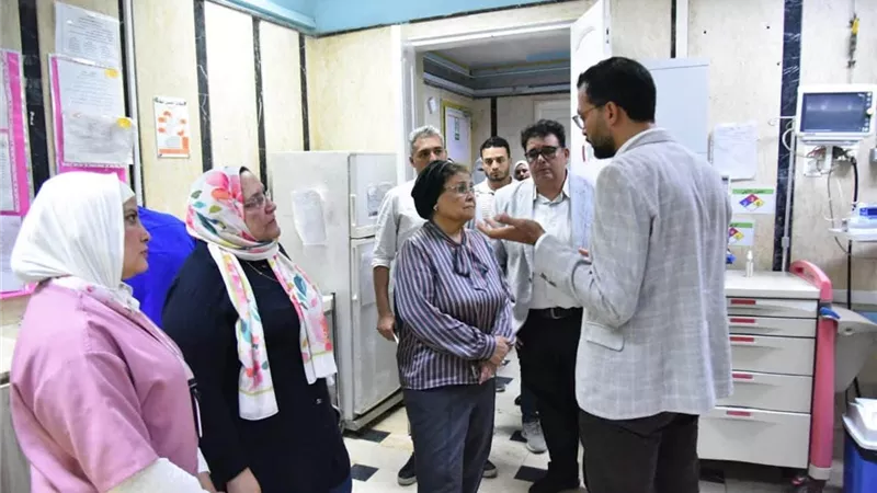 نائب وزير الصحة تبدأ جولة ميدانية في مطروح لهذا السبب |صور 