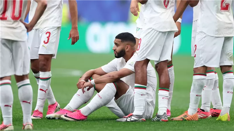 إصابة صيباري تربك حسابات المغرب قبل ربع نهائي المونديال