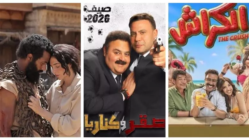 صدارة جديدة لـ«صقر وكناريا» و«أسد» و«الكراش» في دائرة الخطر بشباك التذاكر