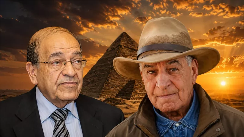 اعرف الحكاية.. الحضارة المصرية تشعل أزمة بين زاهي حواس ووسيم السيسي|تقرير