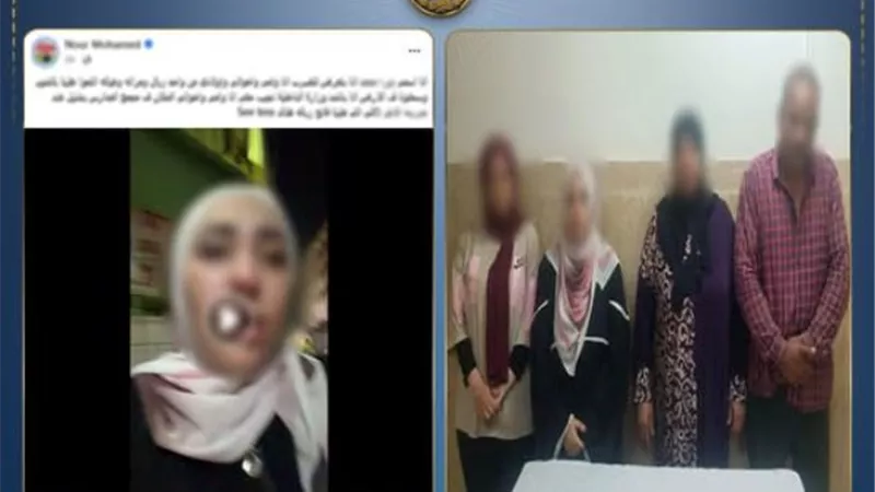 بسبب رش المياه ..تعدى بعض جامعى القمامة على سيده وشقيقتها بالجيزة