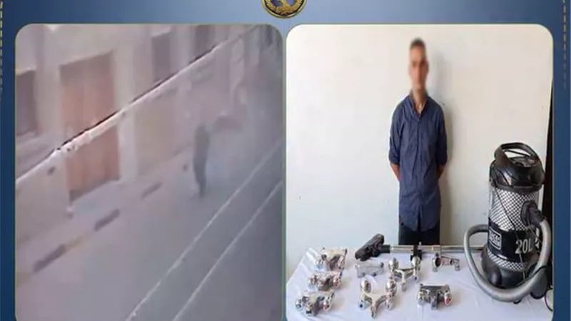 ضبط عاطل يسرق خلاطات مياه و مكنسة كهربائية من أحد مساجد المنوفية