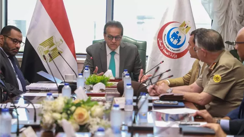 وزير الصحة يترأس اجتماع مجلس إدارة صندوق مواجهة الطوارئ الطبية |صور