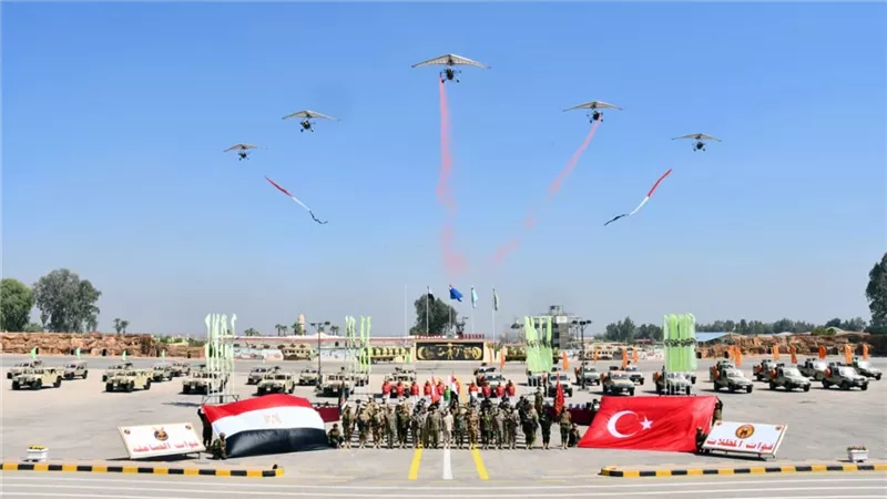 انطلاق فعاليات التدريب المصرى التركى المشترك “العُقاب الذهبى” 