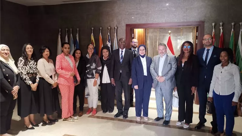 لتعزيز العلاقات.. نائبة وزير الخارجية تستقبل وفد البنك الأفريقي للتنمية 