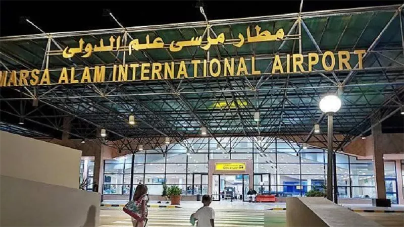 مطار مرسى علم يستقبل 4 آلاف سائح على متن 21 رحلة دولية