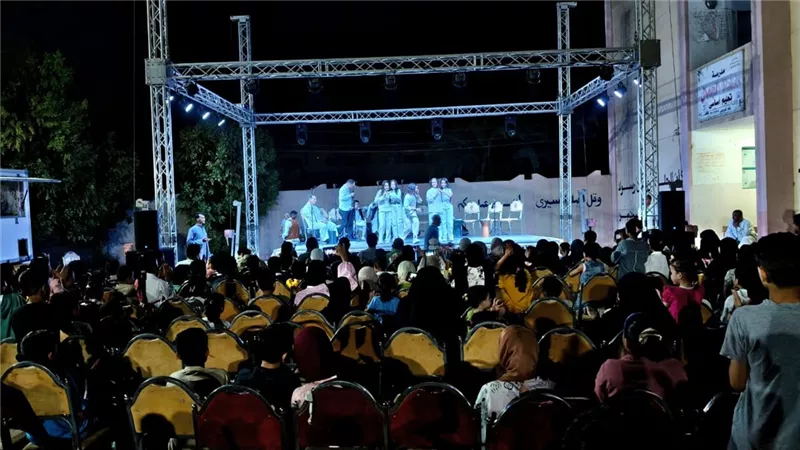 بعروض فنية وورش إبداعية.. ختام ناجح لفعاليات المسرح المتنقل في طامية