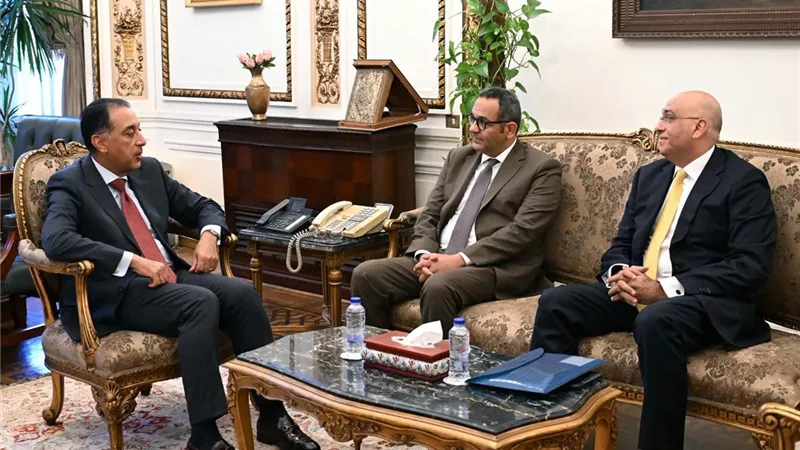 رئيس الوزراء يستقبل الرئيس التنفيذي الجديد لجهاز تنمية المشروعات