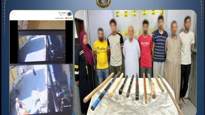 بالعصا الخشبية والحديدية..إصابة طرفي المشاجرة لخلافات عائلية بالمنوفية 