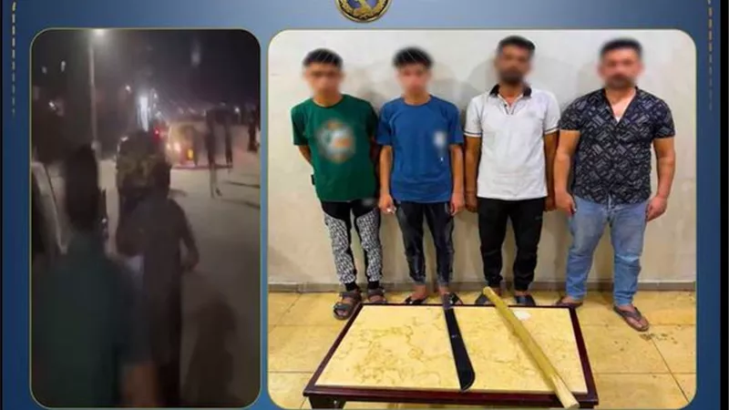 لخلافات الجيرة..ضبط طرفي مشاجرة بعصا خشبية وسلاح أبيض بكفر الشيخ