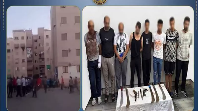 الداخلية تضبط طرفي مشاجرة مسلحة بسبب خلافات على ملكية شقة ببورسعيد
